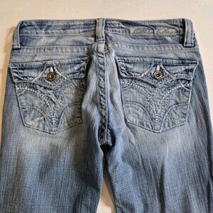 Big Star Casey K 29 L Jeans Women Low Rise Denim 3WCKFVVY XSW200 1971 75900